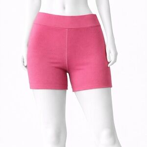 ALAÏA Paris Mauve Pink Mini Shorts